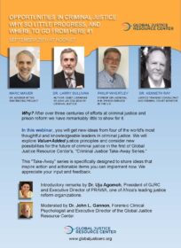 Our First “Criminal Justice Take-Away Series” Webinar